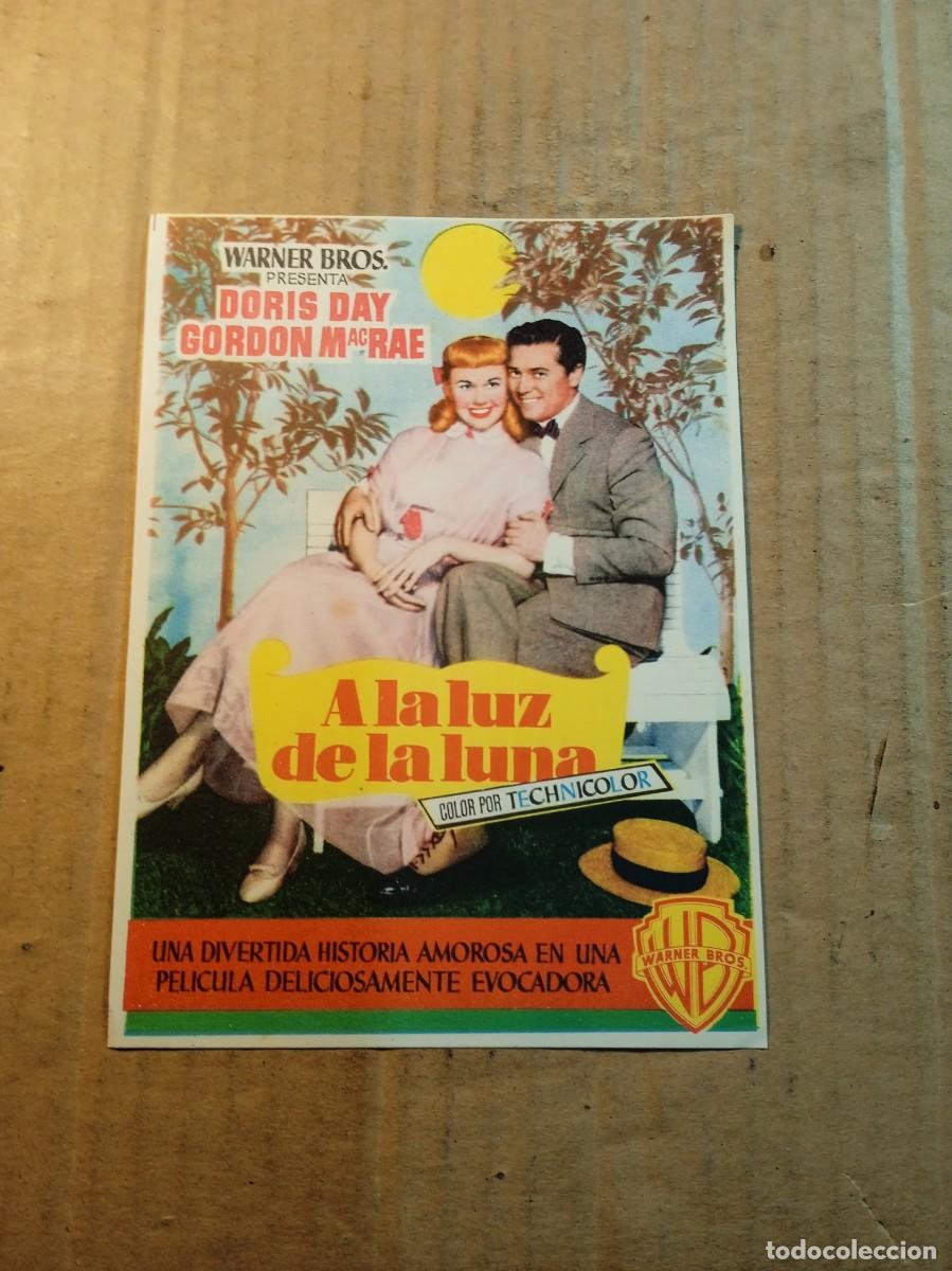  Flyers Publicitaires de films Anciens: FOLLETO DE MANO SIN PUBLICIDAD A LA LUZ DE LA LUNA