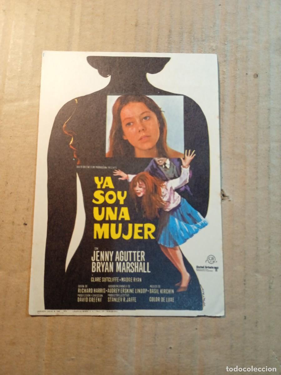 Cine: FOLLETO DE MANO SIN PUBLICIDAD YA SOY UNA MUJER
