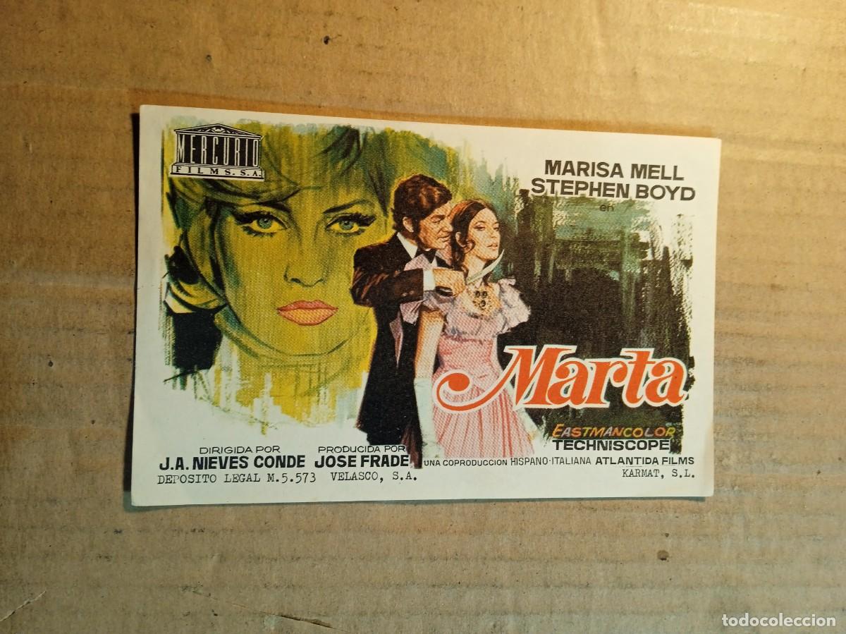  Foglietti di film di film antichi di cinema: FOLLETO DE MANO SIN PUBLICIDAD MARIA