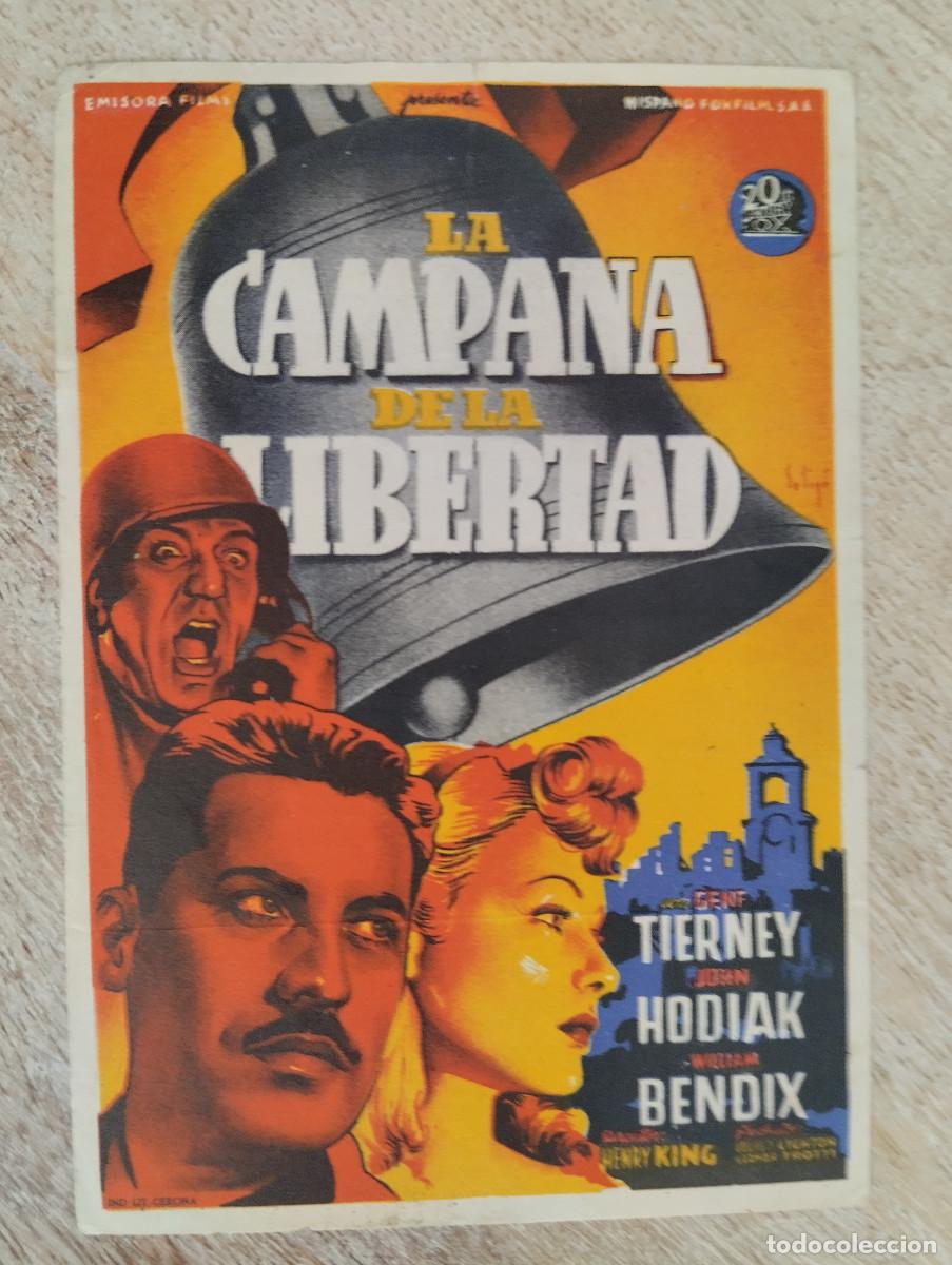 Cine: KST - PROGRAMA CINE LA CAMPANA DE LA LIBERTAD