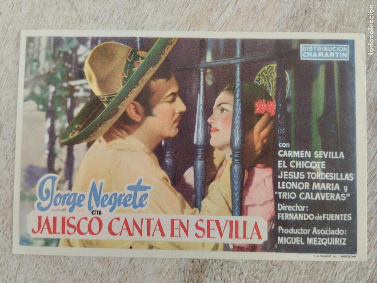 Cinema: KST - PROGRAMA CINE JALISCO CANTA EN SEVILLA CINE ADRIANO FERROL