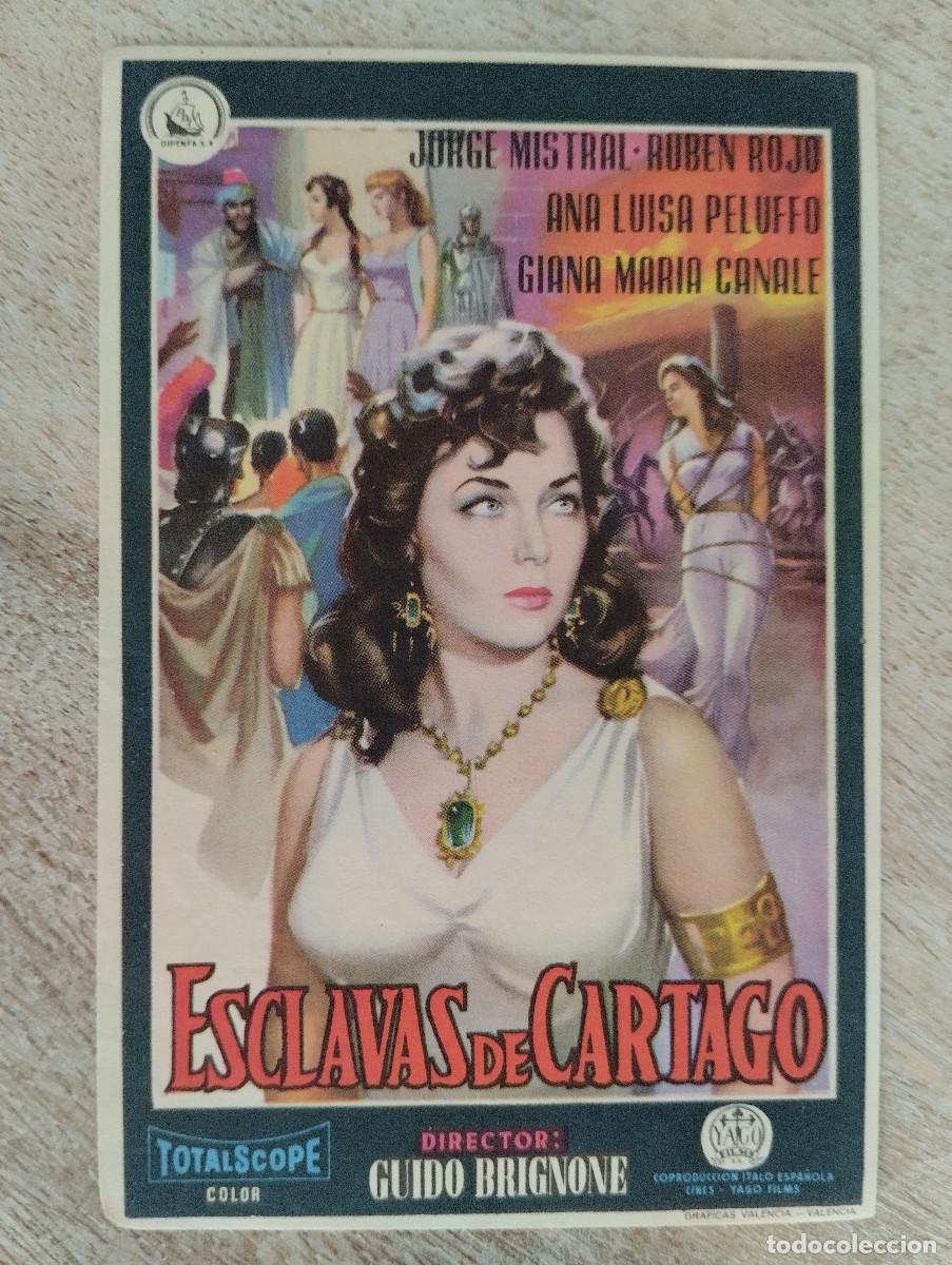 Cine: KST - PROGRAMA CINE ESCLAVAS DE CARTAGO - Foto 1