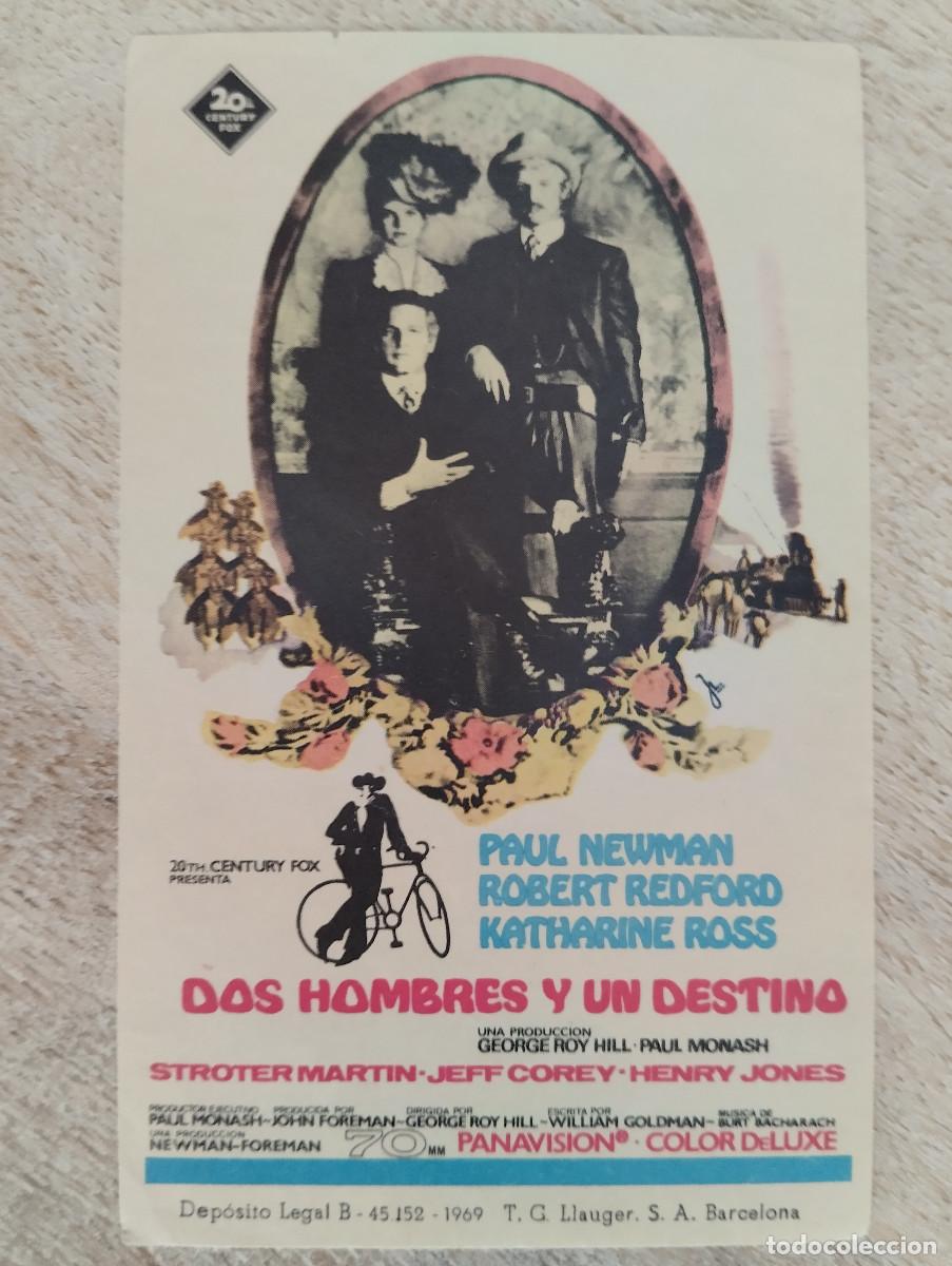 Flyers Publicitaires de Films Anciens: KST - PROGRAMA CINE DOS HOMBRES Y UN DESTINO