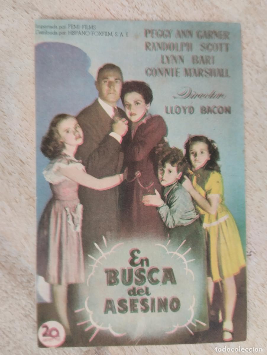 Cine: KST - PROGRAMA CINE EN BUSCA DEL ASESINO - Foto 1