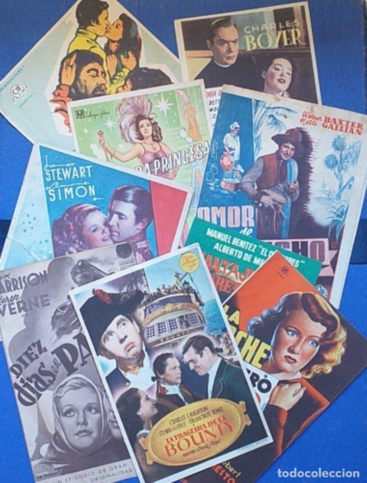 Cine: Lote Colecci&oacute;n 10 Programas de Cine Antiguo Variados