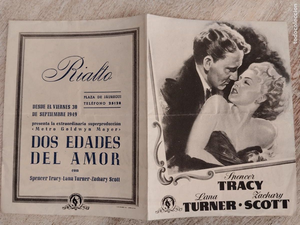 Cine: KST - PROGRAMA CINE DOS EDADES DEL AMOR RIALTO - Foto 1