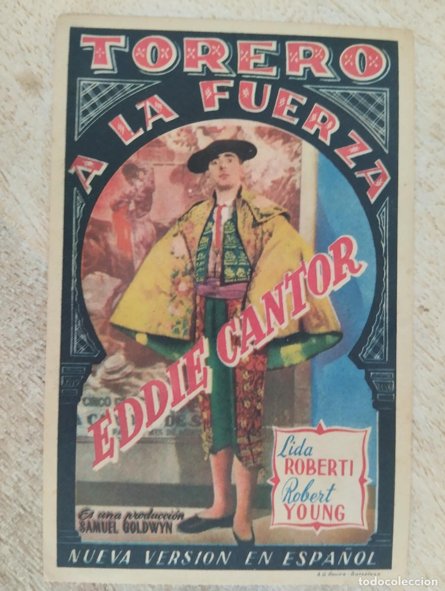 Foglietti di film di film antichi di cinema: KST - PROGRAMA CINE TORERO A LA FUERZA