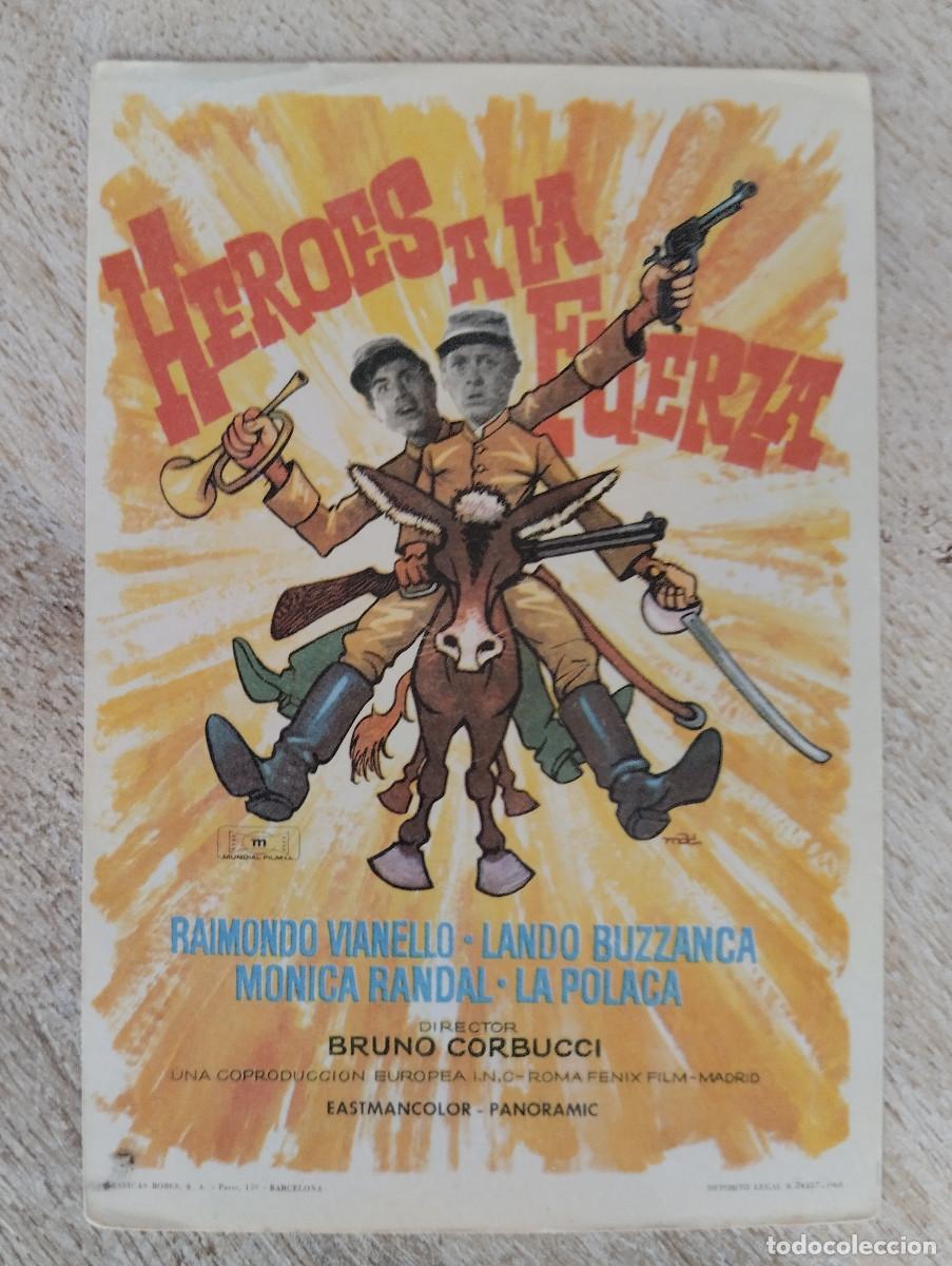 Flyers Publicitaires de Films Anciens: KST - PROGRAMA CINE HEROES A LA FUERZA