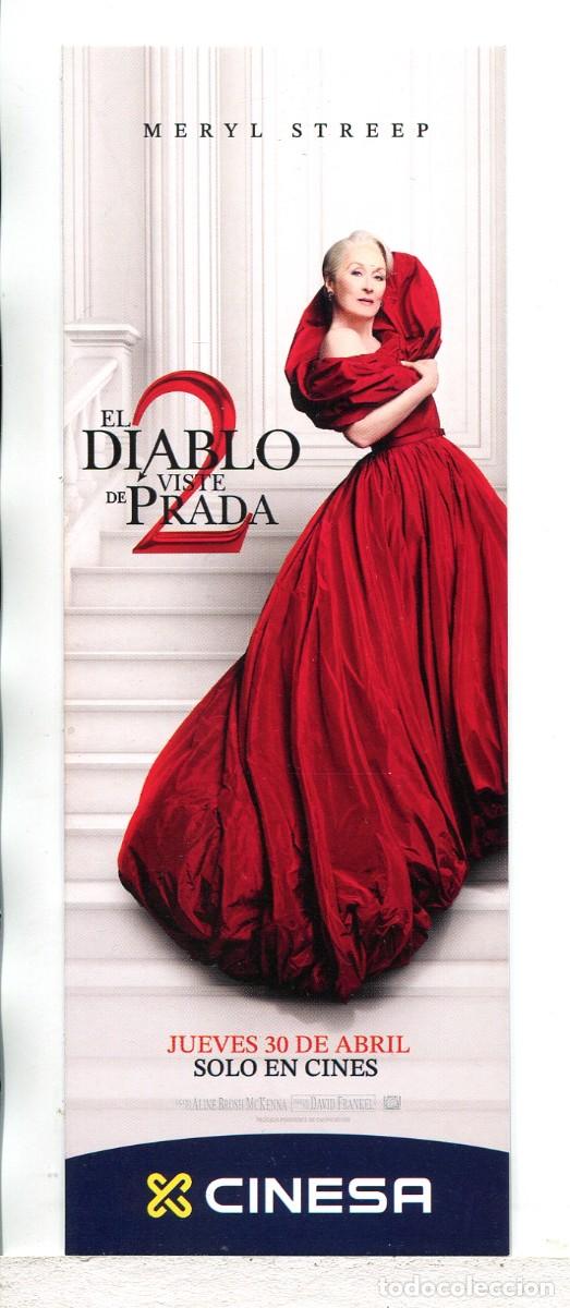 Cine: EL DIABLO VISTE DE PRADA, 2, con Meryl Streep. MARCAP&Aacute;GINAS.