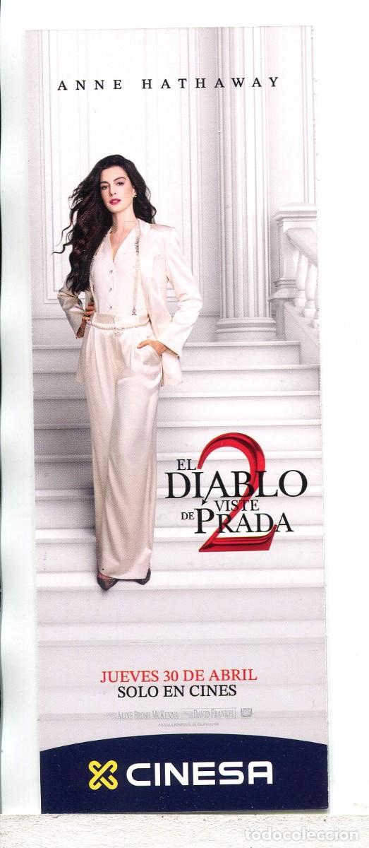 Cine: EL DIABLO VISTE DE PRADA, 2, con ANNE HATHAWAY. MARCAP&Aacute;GINAS.