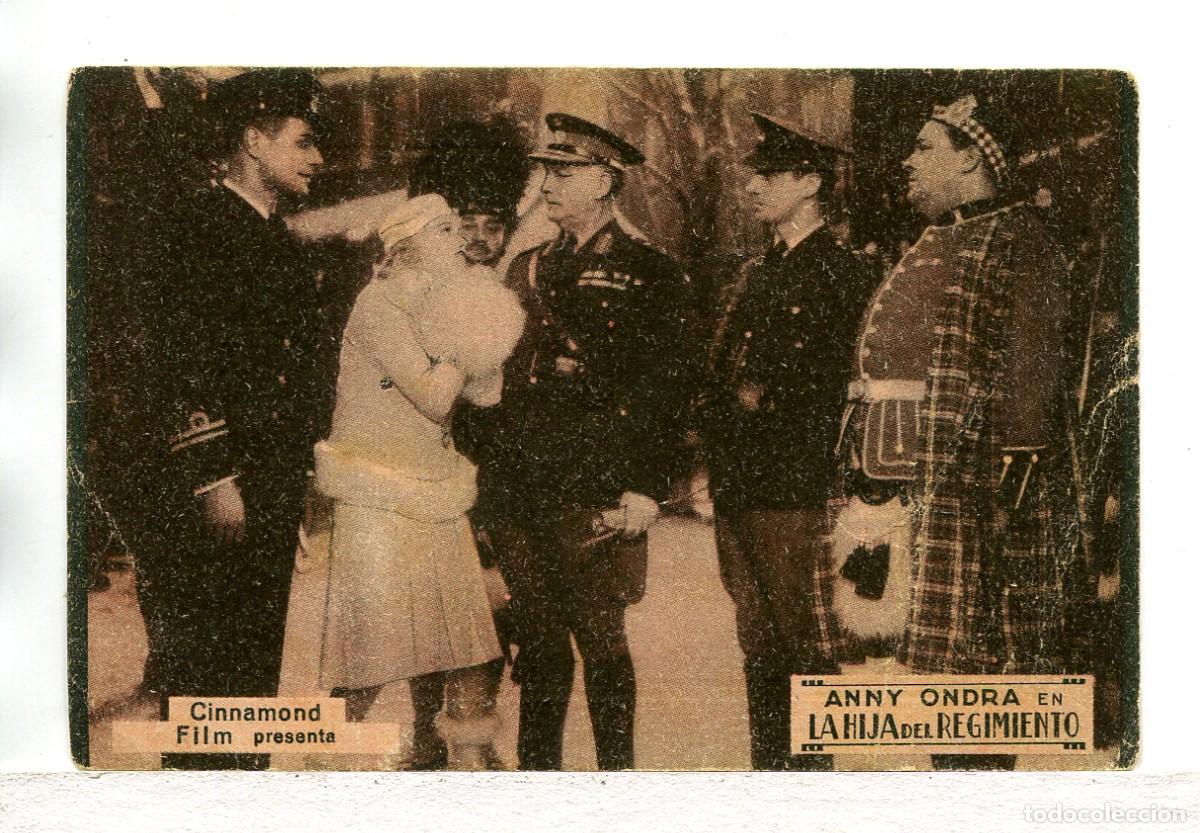 Cine: LA HIJA DEL REGIMIENTO, con Anny Ondra.