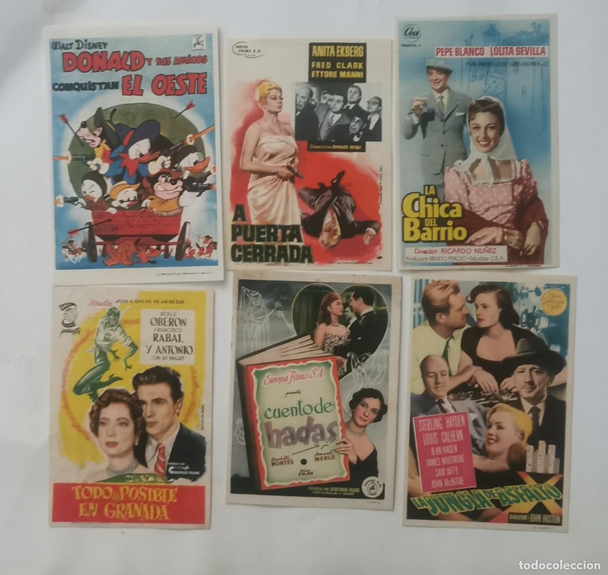 Flyers Publicitaires de Films Anciens: DONALD Y SUS AMIGOS Y 5 MAS, 1 CON PUBLICIDAD