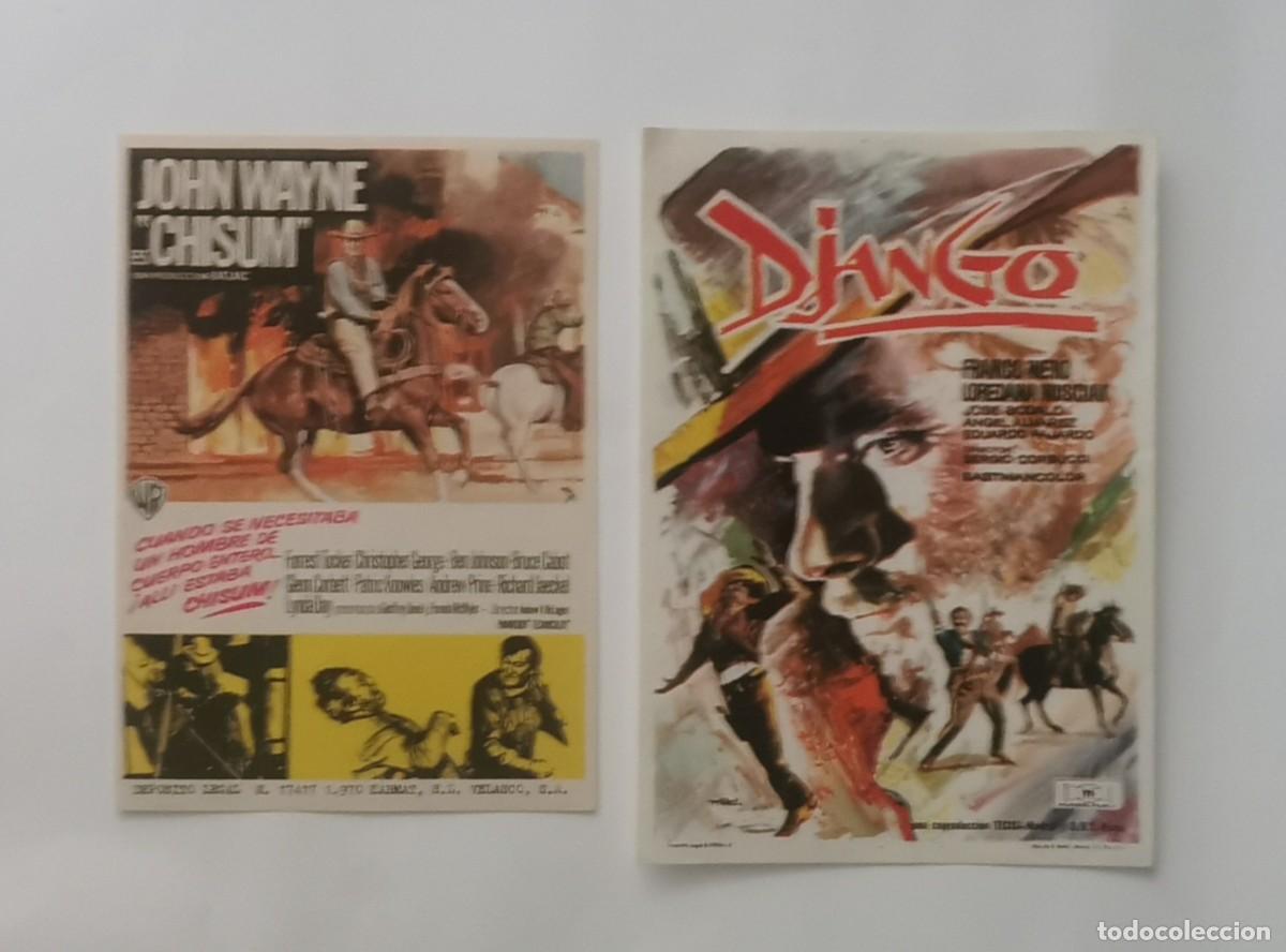 Cine: DJANGO Y CHISUM SIN PUBLICIDAD - Foto 1