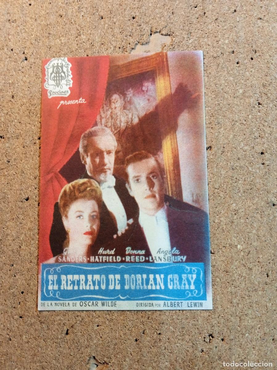 Kino: FOLLETO DE MANO SIN PUBLICIDAD EL RETRATO DE DORIAN GRAY