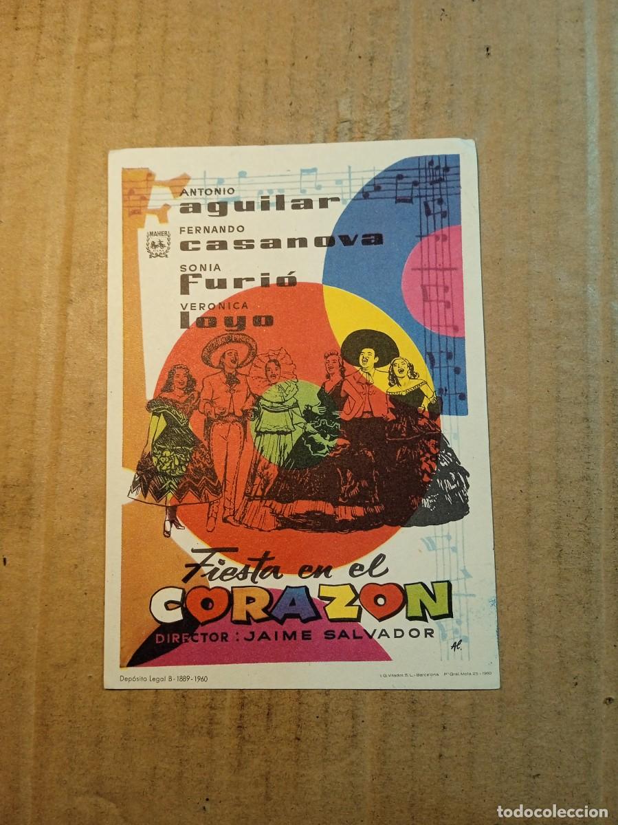 Kino: FOLLETO DE MANO SIN PUBLICIDAD FIESTA EN EL CORAZON