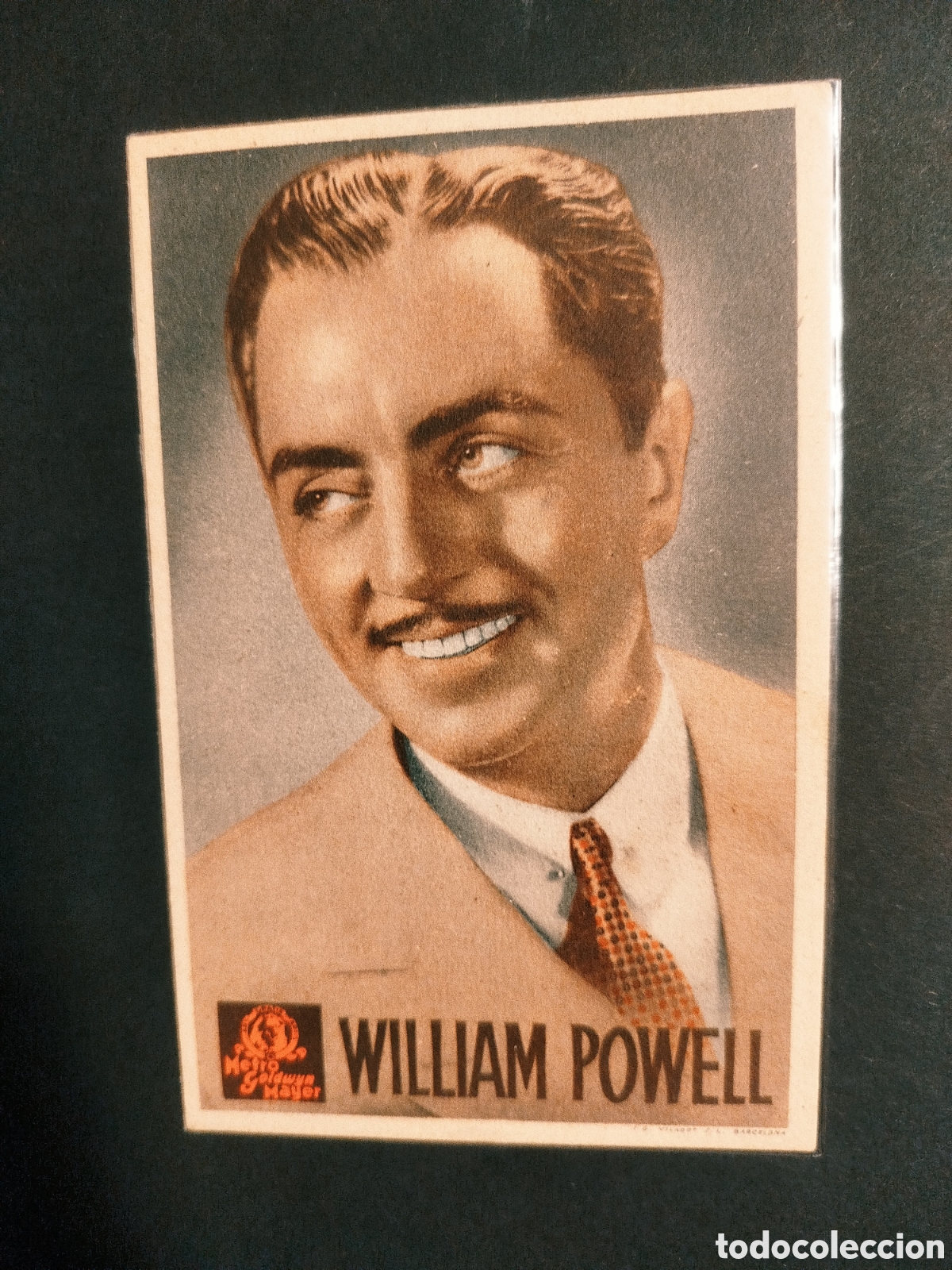 Cine: WILLIAM POWELL PROGRAMA PUBLICIDAD CARTONCILLO - Foto 1