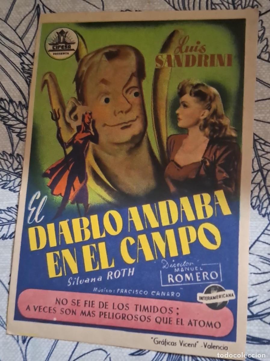 Cine: EL DIABLO ANDABA EN EL CAMPO - PROGRAMA DE CINE