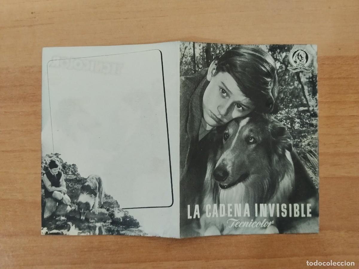  Flyers Publicitaires de films Anciens: TURQ--PROGRAMA DE CINE--LA CADENA INVISIBLE