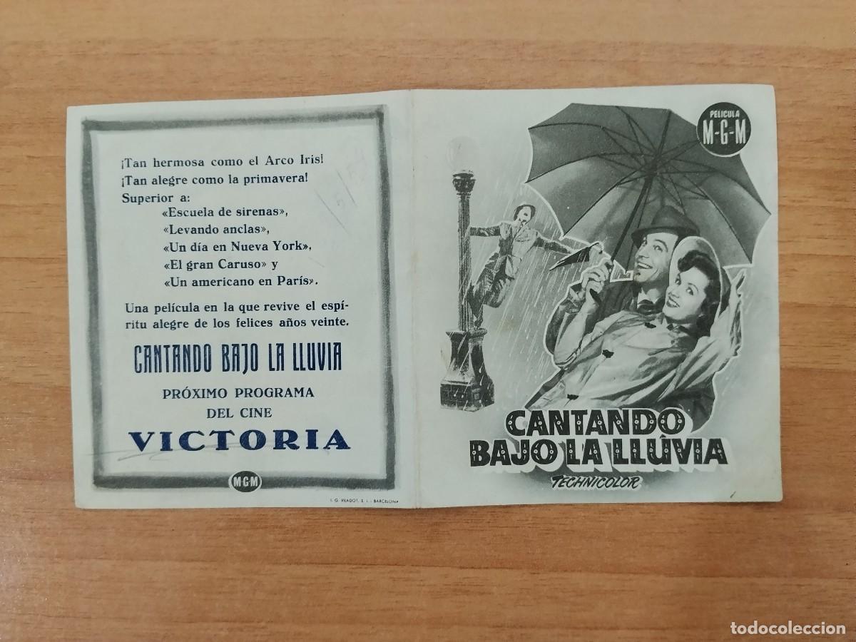 Cine: TURQ--PROGRAMA DE CINE--CANTANDO BAJO LA LLUVIA