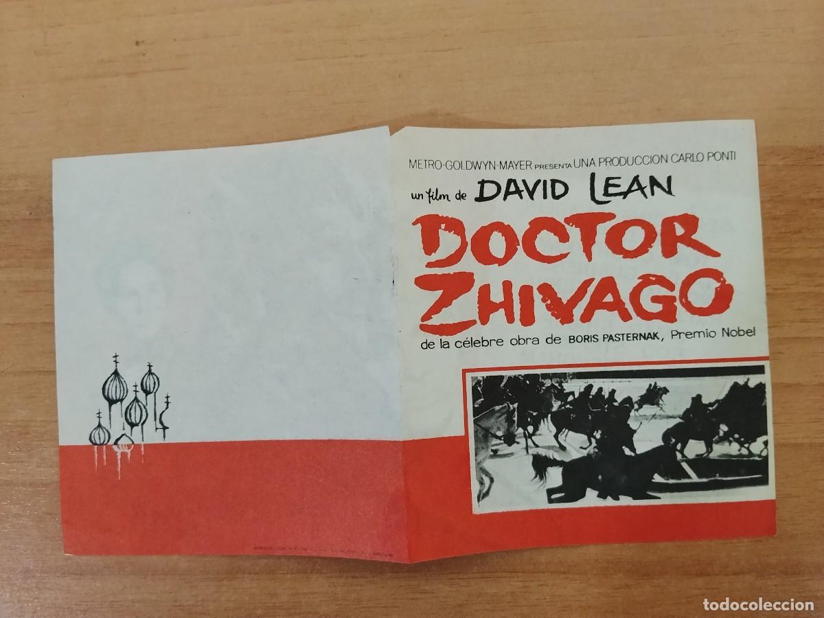  Flyers Publicitaires de films Anciens: TURQ--PROGRAMA DE CINE--DOCTOR ZHIVAGO