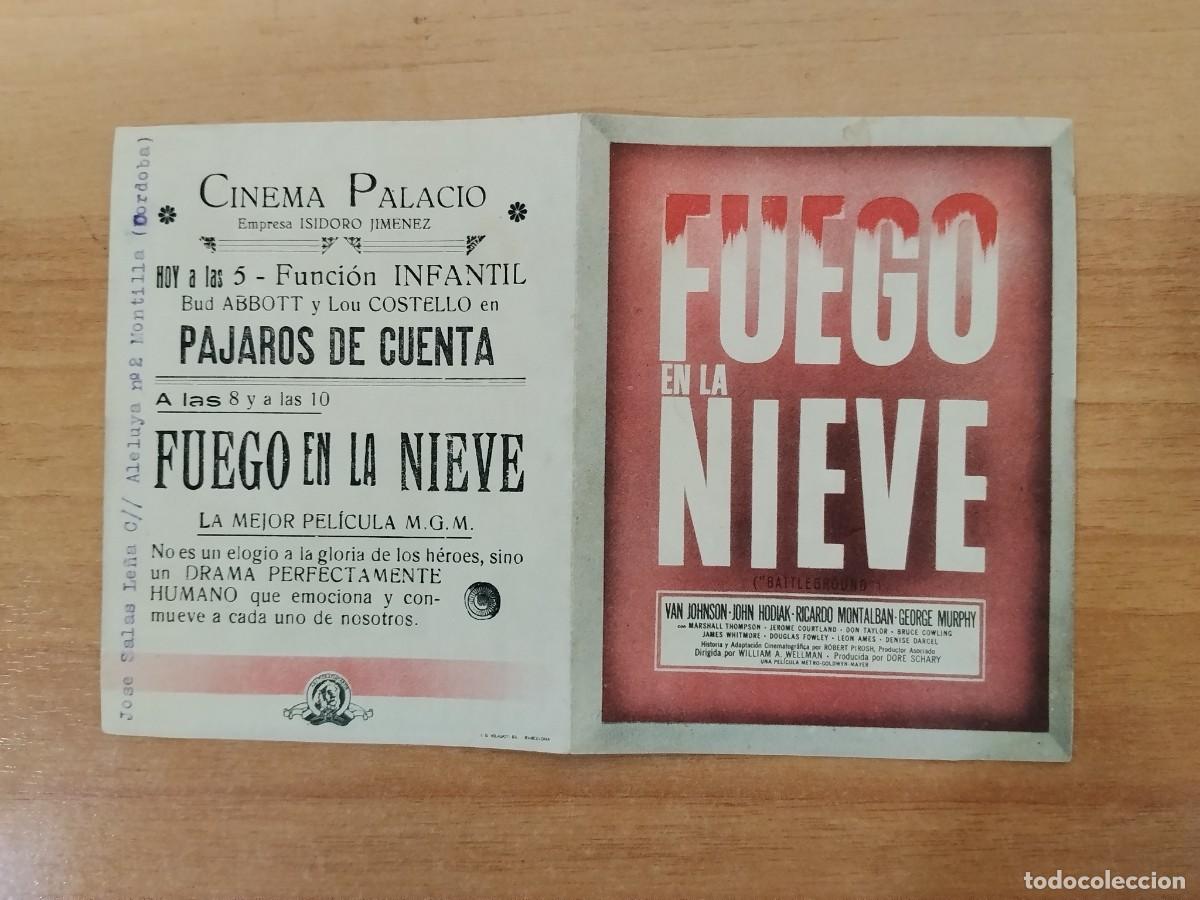 Cinema: TURQ--PROGRAMA DE CINE--FUEGO EN LA NIEVE