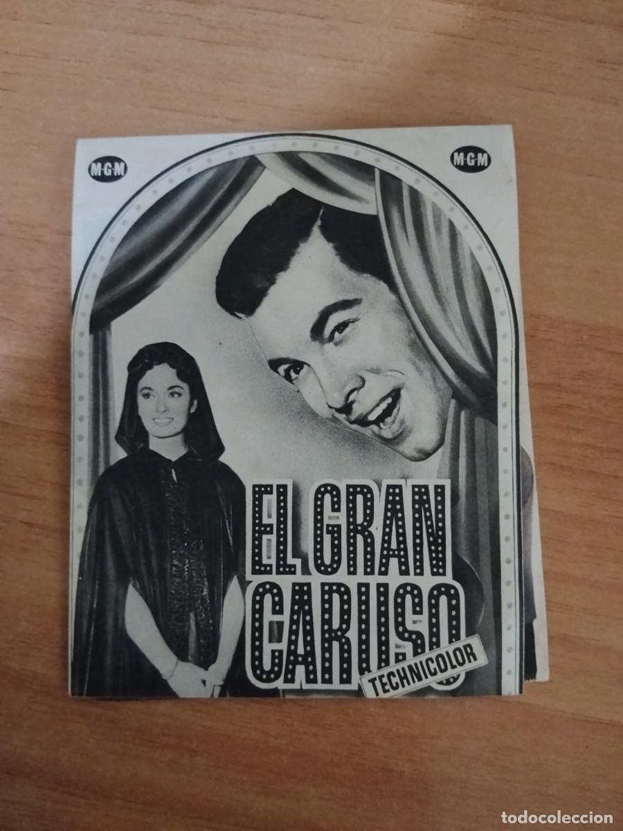  Flyers Publicitaires de films Anciens: TURQ--PROGRAMA DE CINE--EL GRAN CARUSO
