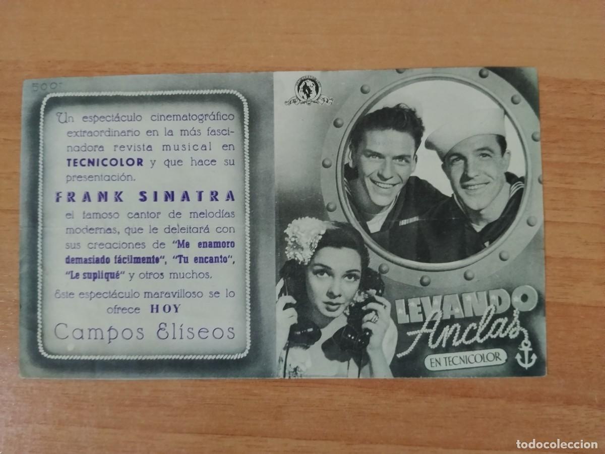  Flyers Publicitaires de films Anciens: TURQ--PROGRAMA DE CINE--LEVANDO ANCLAS