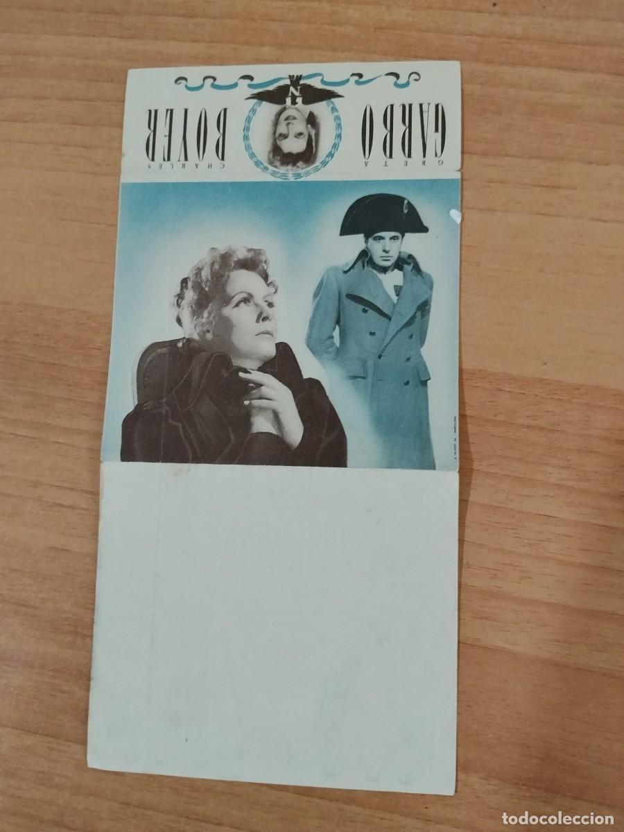  Flyers Publicitaires de films Anciens: TURQ--PROGRAMA DE CINE--MARIA WALEWSKA