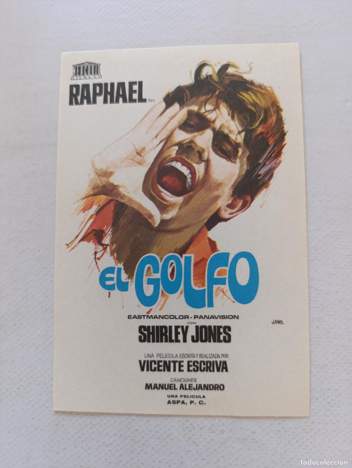 Cine: FOLLETO DE MANO - EL GOLFO - RAPHAEL - SIN PUBLICIDAD (148M)