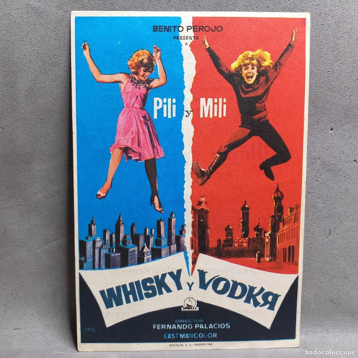 Cine: Cine Sanllehy, Barcelona. Whisky y Vodka, Pili y Mili. Benito Perojo, Fernando Palacios (1965)