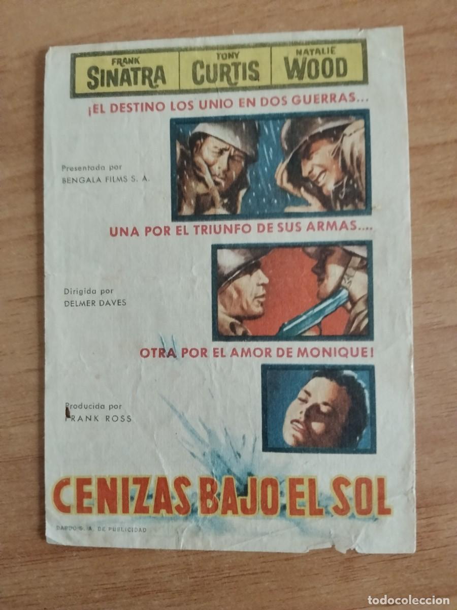 Cine: ROSA--PROGRAMA DE CINE---CENIZAS BAJO EL SOL CT