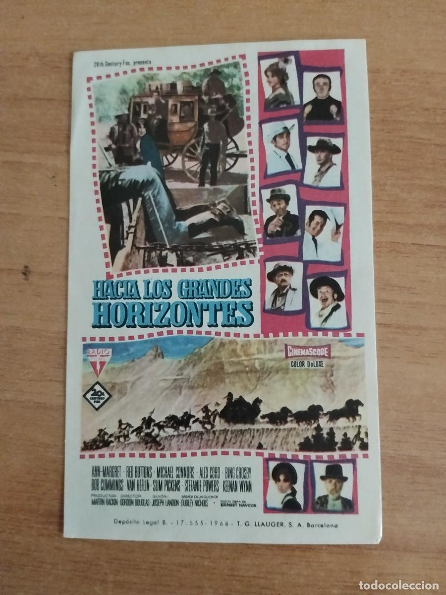 Cine: ROSA--PROGRAMA DE CINE---HACIA LOS GRANDES HORIZONTES