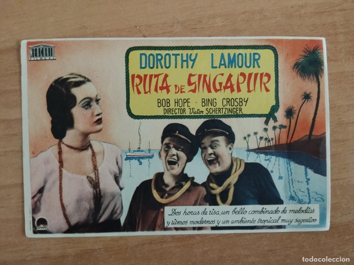 Cine: ROSA--PROGRAMA DE CINE--- RUTA DE SINGAPUR