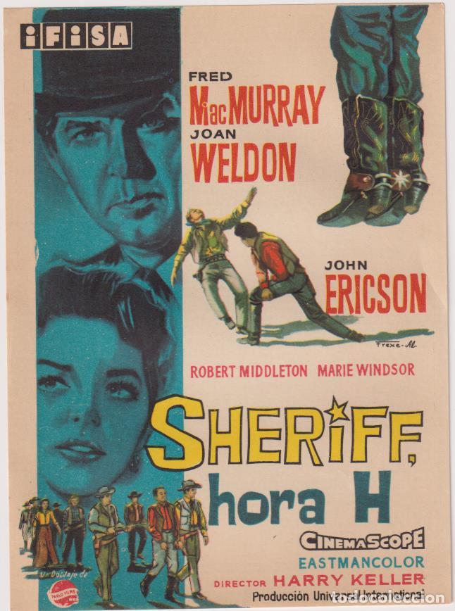  Flyers Publicitaires de films Anciens: Sheriff Hora H. Sencillo de Ifisa