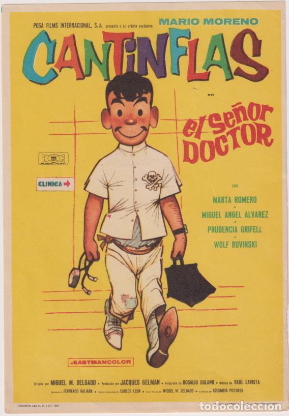  Flyers Publicitaires de films Anciens: El Se&ntilde;or Doctor. Sencillo de Posa Films