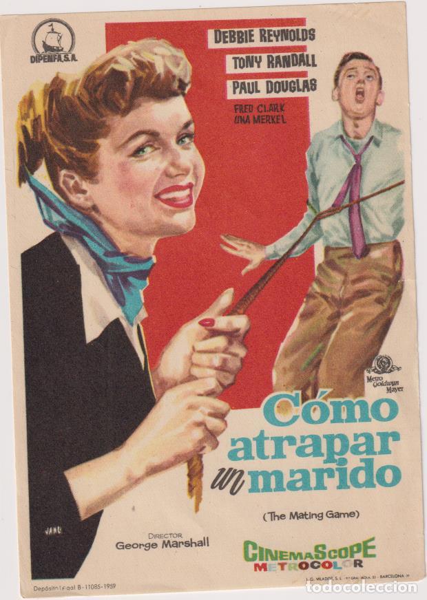  Flyers Publicitaires de films Anciens: C&oacute;mo atrapar un marido. Sencillo de Dipenfa