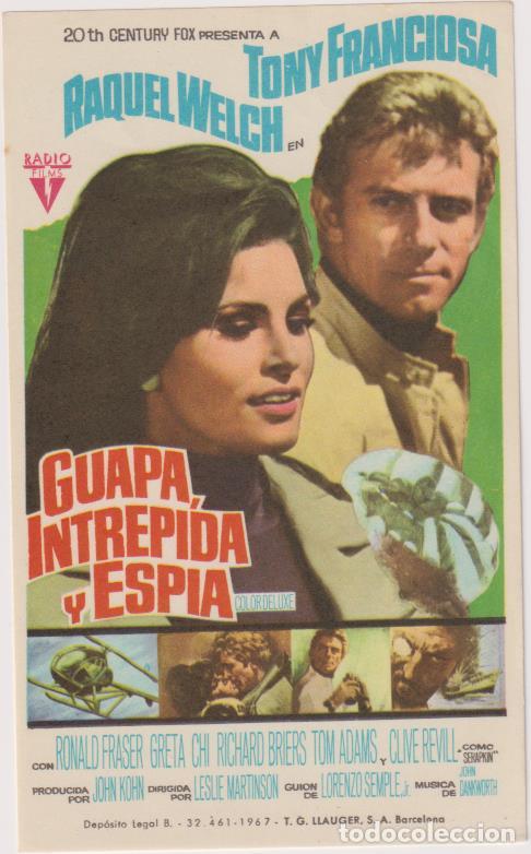 Cine: Guapa, intr&eacute;pida y esp&iacute;a. Sencillo de Radio