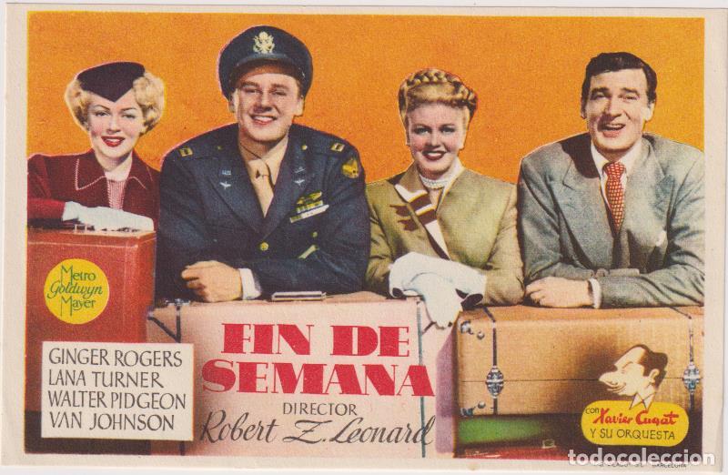 Cine: Fin de Semana. Sencillo de MGM