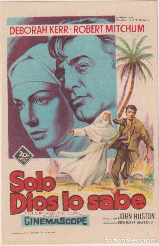 Cine: Solo Dios lo sabe. Solig&oacute;. Sencillo de 20Th Century Fox. Cine Mary-Orense. &iexcl;IMPECABLE!