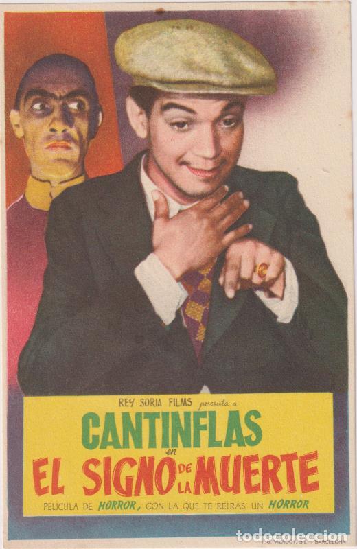 Cine: Cantinflas en el Signo de la muerte. Sencillo de Rey Soria