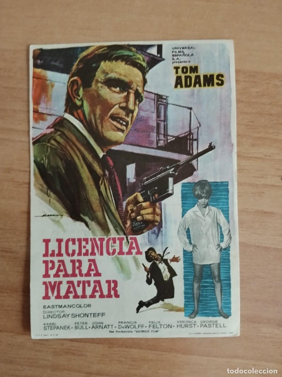 Cine: ROSA--PROGRAMA DE CINE---LICENCIA PARA MATAR CT