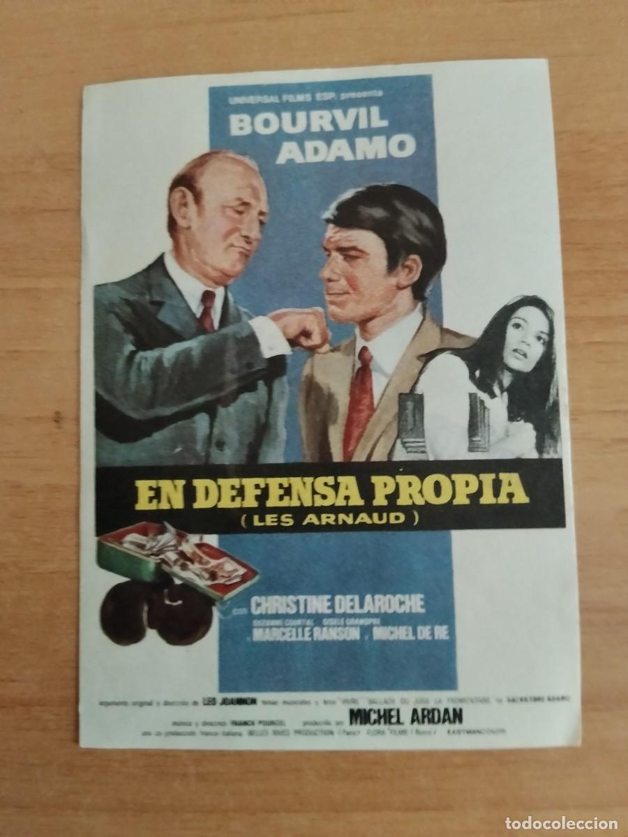 Cine: ROSA--PROGRAMA DE CINE---EN DEFENSA PROPIA