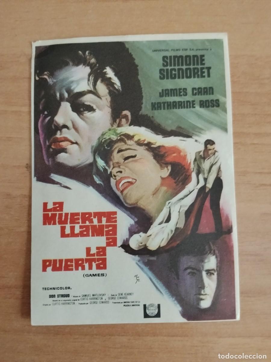 Cine: ROSA--PROGRAMA DE CINE---LA MUERTE LLAMA A LA PUERTA