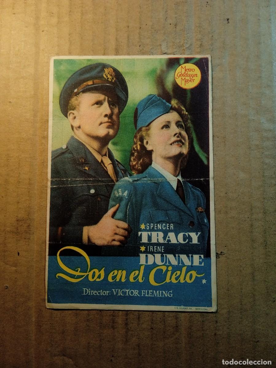  Flyers Publicitaires de films Anciens: FOLLETO DE MANO CON PUBLICIDAD DOS EN EL CIELO