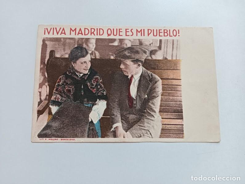 Cine: VIVA MADRID QUE ES MI PUEBLO PROGRAMA TARJETA CINE ESPA&Ntilde;OL CARMEN VIANCE FLORENCIA BECQUER