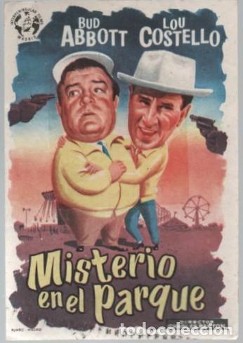 Cine: PROGRAMA DE CINE: MISTERIO EN EL PARQUE PC-11396