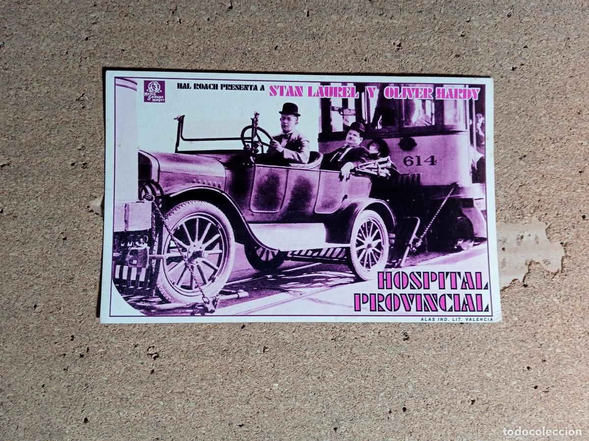  Flyers Publicitaires de films Anciens: FOLLETO DE MANO CON PUBLICIDAD HOSPITAL PROVINCIAL (COPIA)