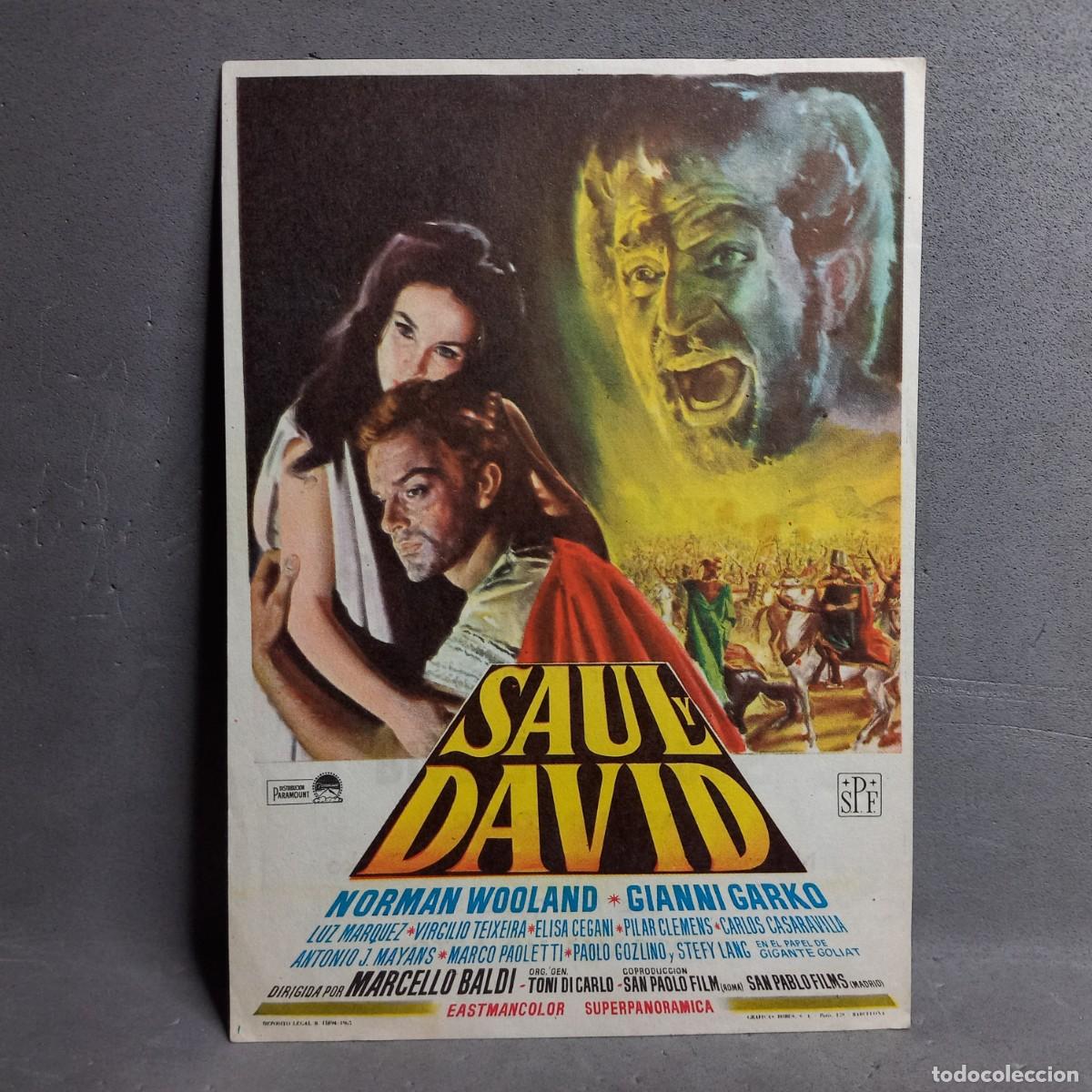 Cine: Cine Sanllehy, Barcelona. Sa&uacute;l y David. Norman Woodland, Gianni Garko, Marcelo Baldi, Luz M&aacute;rquez