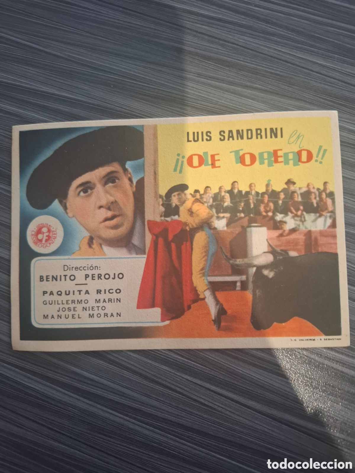 Cine: Ole torero - Programa de cine