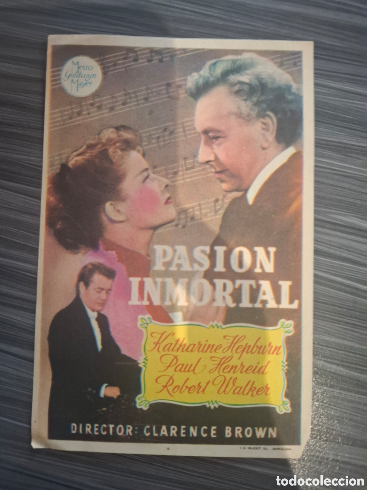 Cine: Pasi&oacute;n inmortal - Programa de cine